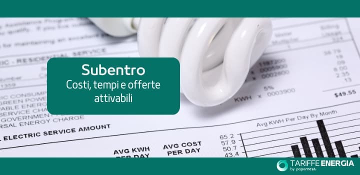 Subentro Luce: Costi, Tempi e Offerte Attivabili