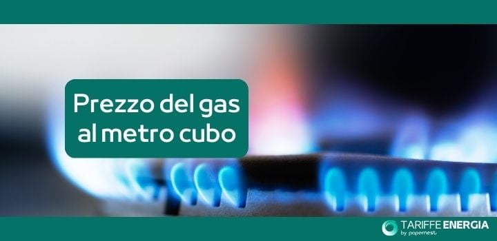 Qual è il prezzo del gas al metro cubo oggi in Italia?